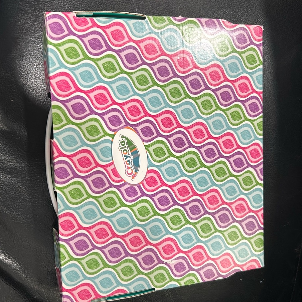 Crayola color pencils with coloring pages